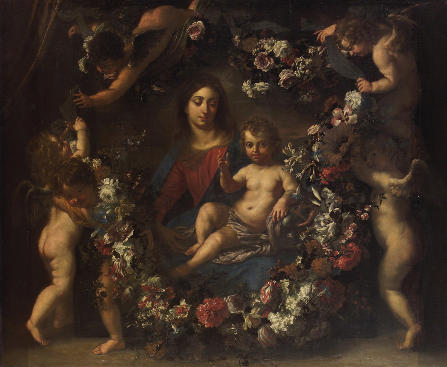 2023/11/jan-van-den-hoecke-and-mario-nuzzi-virgin-with-child-in-a-wreath-of-flowers